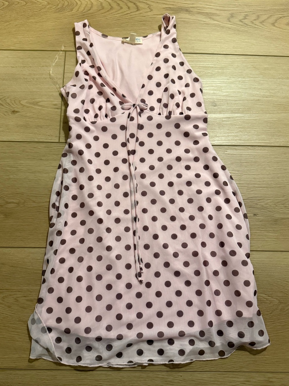 Polka Dot Mini Dress